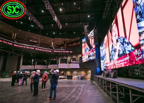 Ευρεία γωνία εξέτασης επίδειξης P3.91 των έξοχων λεπτών διαφήμισης εσωτερικών πλήρων οδηγήσεων χρώματος για τις λεωφόρους