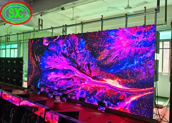 320*160mm Led Module GOB LED Display με 640*640MM Cabinet Size και υψηλή φωτεινότητα 1500 bit