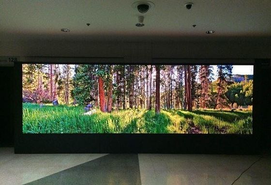 Διαφανής οθόνη τοίχου βίντεο LED εσωτερικού χώρου SMD 2121 P4 για εκδηλώσεις / διαφήμιση