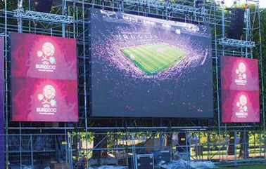 Διαφήμιση φωτεινότητα 6000k LED βίντεο πάνελ 1r1g1b 10mm Pixel pitch LED βίντεο πάνελ