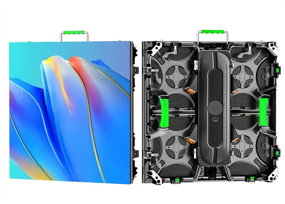 640*640mm p2.5 αδιάβροχο πλέξιμο σκηνής οθόνης οθόνης ενοικίαση led video wall για συναυλίες