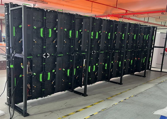 640*640mm p2.5 αδιάβροχο πλέξιμο σκηνής οθόνης οθόνης ενοικίαση led video wall για συναυλίες