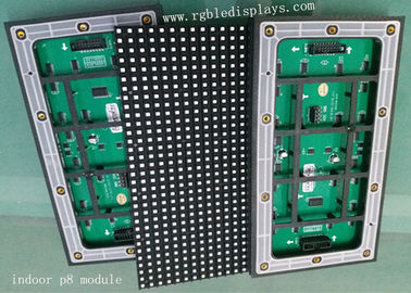 1R1G1B ενοικίαση εσωτερικής διαφήμισης LED οθόνη 256*128mm Μονούλο 6500cd/sqm φωτεινότητα
