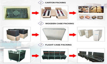 Εξωτερική οθόνη LED P10 SMD πλήρους χρώματος Σιδήρου ή Αλουμινίου Για διαφήμιση