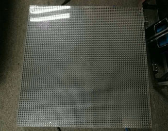 Εντός χώρου P6.25 LED Dance Floor διαδραστικό φορητό 3D αποτέλεσμα 25600 pixel φορητό LED dance floor