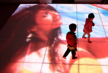 3D Effect 10000 Pixel Rgb Φορητό Led Dance Floor Ip34 Επίπεδο προστασίας φορητό Led dance floor