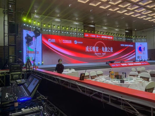 Οθόνη LED Εσωτερικού Χώρου P3.91 Πλήρους Χρώματος Με Εθνικά SMD 1921 LED, Υψηλή Ανάλυση και Ανθεκτικό Κουτί από Χυτό Αλουμίνιο