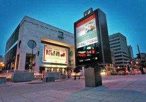 P4 Εξωτερικές διαφημιστικές διαφημίσεις LED σε πλήρες χρώμα για εμπορικά κέντρα
