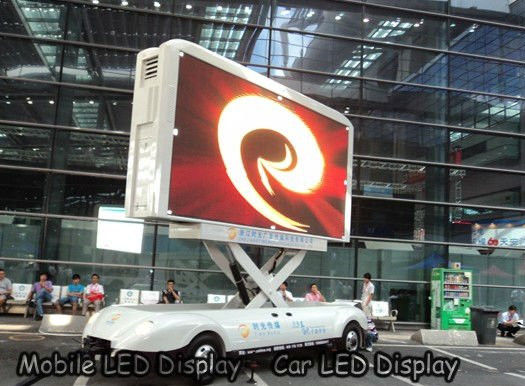 RGB πλήρες χρώμα LED σήμα μηνύματος αυτοκινήτου