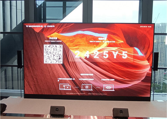 Εσωτερική πλήρης χρωματική οθόνη LED GOB P2.5 320x160mm