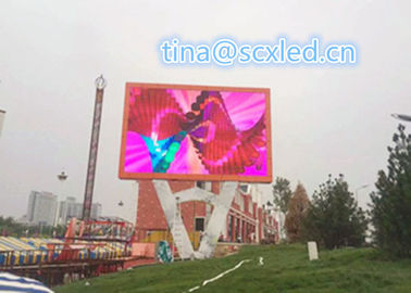 Κτίριο P10 SMD LED οθόνη διαφήμιση Billboard Super Clear Vision 3 χρόνια εγγύηση