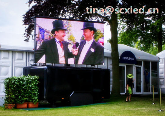 πλήρης χρώσης HD Led οθόνη Βίντεο τοίχος P3.91 εξωτερική αδιάβροχη υψηλή φωτεινότητα Για ενοικίαση εκδηλώσεων