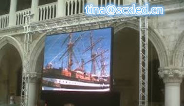 πλήρης χρώσης HD Led οθόνη Βίντεο τοίχος P3.91 εξωτερική αδιάβροχη υψηλή φωτεινότητα Για ενοικίαση εκδηλώσεων