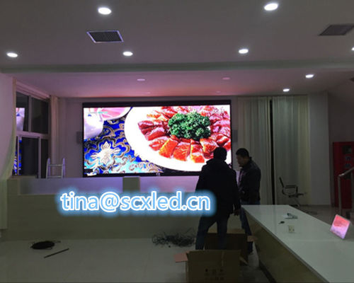 P2.5 Πλήρης χρωματική οθόνη οθόνης LED 160x160mm εσωτερικής ενοικίασης
