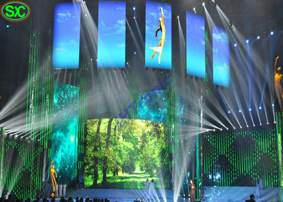 Έξοχο σαφές όραμα οθονών SMD 500x500 των μπροστινών οδηγήσεων συντήρησης μαγνητών σκηνικών