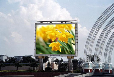 Εξωτερικές οθόνες LED διαφήμισης P8 / Epistar Chip rgb LED οθόνη οθόνης SMD3535 LED εμπορική διαφήμιση οθόνη