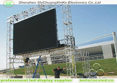 P3.91 Εξωτερική οθόνη ξυλίας ξυλίας LED SMD2121 500mm X500mm Τυπική θήκη ξυλίας ξυλίας 3 έτη εγγύηση