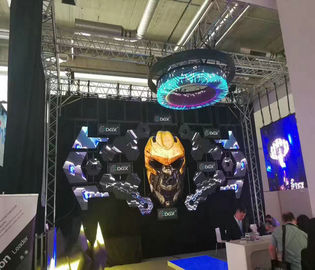 Ενοικίαση LED οθόνης σκηνής RGB εσωτερική οθόνη LED TV τοίχος Αθόρυβος 62500 σημεία/τ.μ.