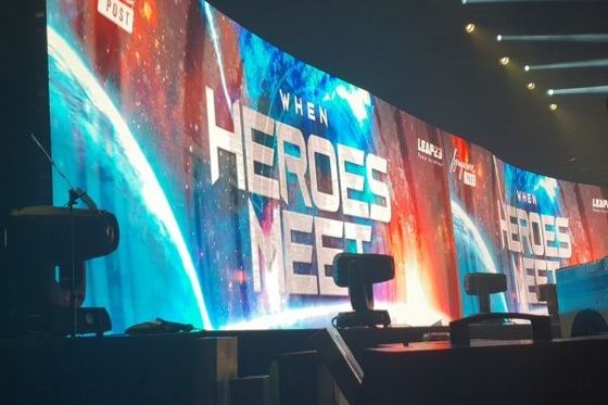 Super Slim HD SMD Indoor Stage Full Color P5 LED Display Εικονική οθόνη Βίντεο τοίχος υψηλό ποσοστό ανανέωσης