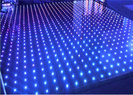 Κίνα SMD3535 Sound Active Dj Led Disco Dance Floor Θερματικές λευκές ακτίνες