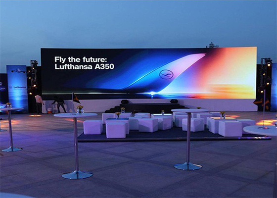 Εξωτερική υψηλής φωτεινότητας οθόνη LED P6 LED σημάδι μεγάλη οθόνη αδιάβροχη IP65