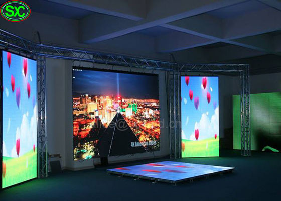 SMD 2121 οδηγημένος HD τηλεοπτικός τοίχος κουρτινών με το σύστημα Meanwell Novastar, μέγεθος γραφείου 1000x1000