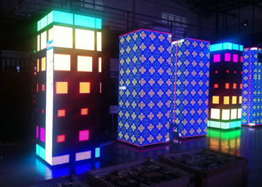 P3 SMD Εσωτερική οθόνη ενοικίασης LED RGB, πλήρης χρώσης 2500nits φωτεινότητα Υλικό σιδήρου / χάλυβα