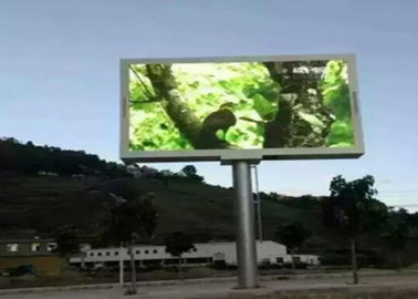 Εξωτερική διαφήμιση πλήρους χρώματος LED Billboard Street Big P10 με 3 χρόνια