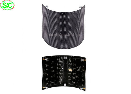 Καλή τιμή Μαλακό πλήρες χρώμα 10mm 60Hz εύκαμπτη οδηγημένη επιτροπή οθόνης με Meanwell, 1R1G1B σε απευθείας σύνδεση