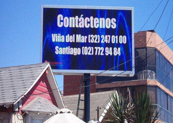 P6 5mm Pixel Pitch Διπλής Όψης LED Billboard IP65 Αδιάβροχο