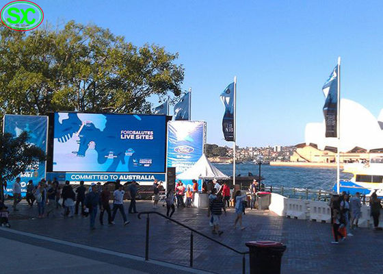 HD επίδειξη P5mm, οθόνη των εύκαμπτων οδηγήσεων κουρτινών των αδιάβροχων οδηγήσεων IP65 έξοχων λεπτών