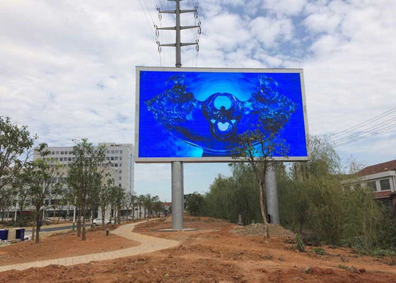 P3.91mm Εξωτερικό Αδιάβροχο LED κτίριο Τοίχος βίντεο 250x250mm Πλήρες χρώμα