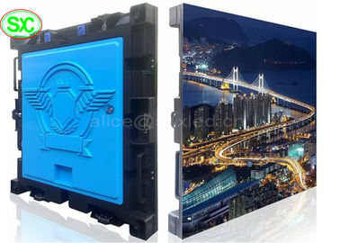 HD P3.91 500 X 500mm οθόνη των υπαίθριων οδηγήσεων για τα γεγονότα, οδήγησε την πλήρη οθόνη χρώματος