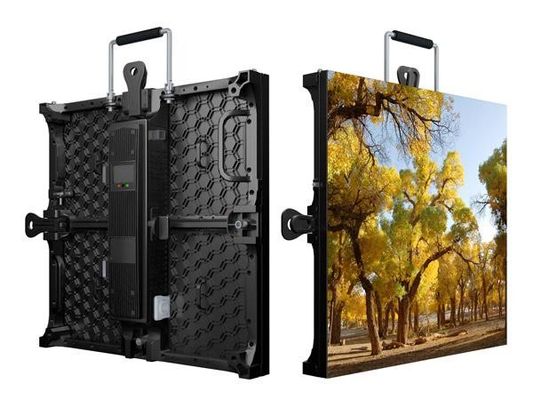 P3.91 500x500mm IP65 Αδιάβροχη οθόνη LED 5000cd/m2 φωτεινότητα