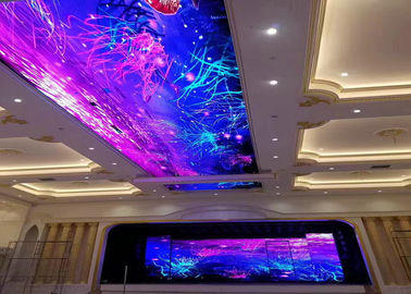 SMD2121 P4 Εσωτερική πλήρης χρώματος οθόνη LED από αλουμίνιο για εμπορικά κέντρα