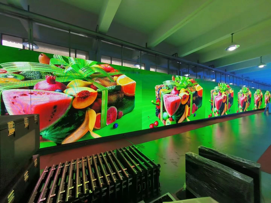 Ενοικίαση LED οθόνης σκηνής RGB εσωτερική οθόνη LED TV τοίχος Αθόρυβος 62500 σημεία/τ.μ.
