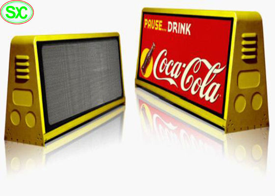 Σημάδι 3G WIFI των τοπ τηλεοπτικών σημαδιών των τηλεοπτικών P4 οδηγήσεων αυτοκινήτων επίδειξης ταξί οδηγήσεων στεγών