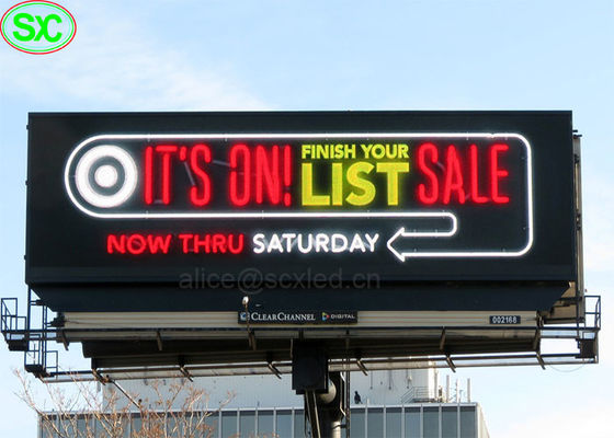 Εξαιρετικά λεπτό RGB P6 P8 IP65 οδήγησε τους πίνακες διαφημίσεων διαφήμισης με την εξουσιοδότηση 3-*Year