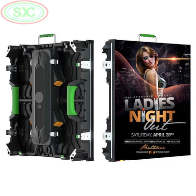 250*250mm LED Μοντέλο 1/8 Σάρωση πλήρους χρώματος LED οθόνη 16 Scan Ελαφρύ σχέδιο ντουλάπις