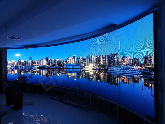 Εσωτερική εξωτερική P3.91 ενοικίαση LED οθόνη 500x500mm IP65 βίντεο τοίχος ντουλάπι