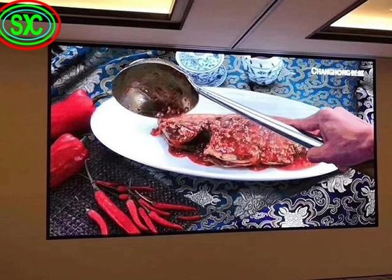 P3 Εσωτερική Έγχρωμη Οθόνη LED Video Wall Σκηνής 1000cd/Sqm Φωτεινότητα 192x192mm