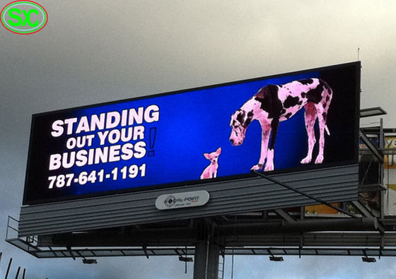 Μεγάλος αδιάβροχος πινάκων διαφημίσεων επίδειξης διαφήμισης τηλεοπτικός υπαίθριος σταθερός οδηγημένος