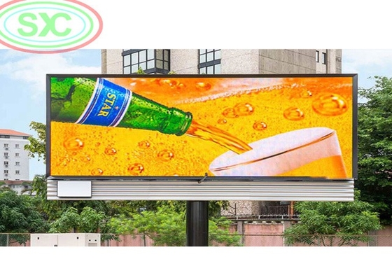 2500 νιτ φωτεινότητα εξωτερικό πλήρες χρώμα LED ενοικίαση οθόνης φυσική θέση 6 για εκθέσεις