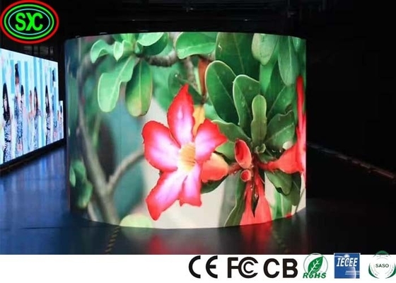 Χάλυβα Όχι Μοσαϊκό Ultra HD IP43 SMD2121 P3.91 Indoor Stage LED Screen LED εμπορική διαφήμιση οθόνη εμφάνισης