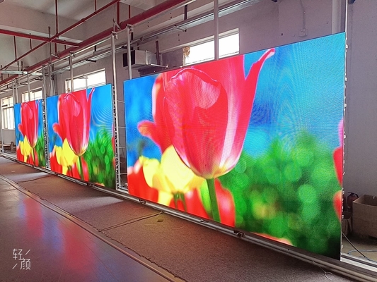 Μικρό Pixel P2.5 HD εσωτερική οθόνη LED διαφήμιση Αδιάβροχο συνηθισμένο χάλυβα