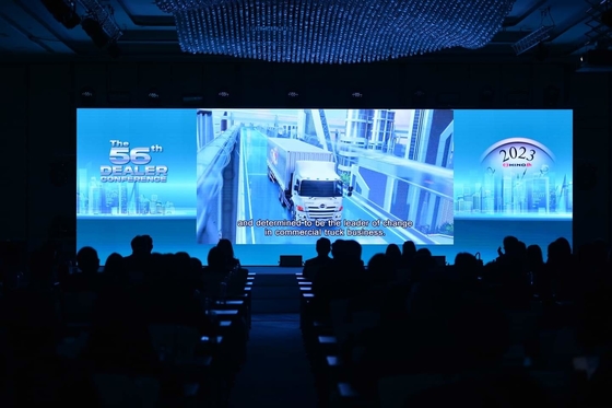 Εσωτερική οθόνη LED σκηνικό φόντο P5 σκηνή LED πεταμένη οθόνη αλουμινίου 960x960mm 3 χρόνια εγγύηση