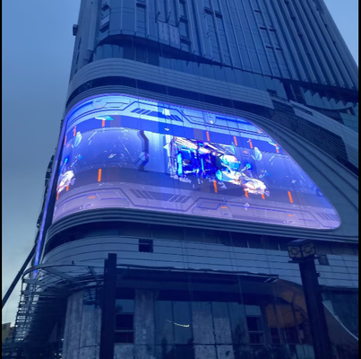 P10 εξωτερικές LED πλήρους χρώματος ατσάλινα ντουλάπια σταθερή εγκατάσταση LED διαφημιστική οθόνη πινακίδων LED dis