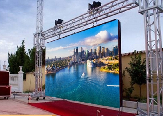 P5 64x32 Dot Matrix Εξωτερική πλήρης χρώσης LED Πίνακα, 2500 CD/sqm, υψηλή φωτεινότητα