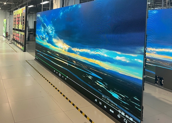 Π2 Διαφημιστική εσωτερική οθόνη LED ενοικίασης, πλήρης χρώματος, με τροφοδοσία Meanwell, 128mm X 64mm