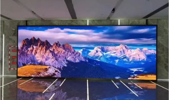 COB P2.5Εκκλεισμένη οθόνη LED από αλουμίνιο 40000 σημεία/τ.μ.